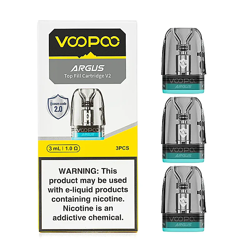 Voopoo Argus Top Fill V2 Cartridge 3ml | 3 Pack | 1.0ohm product image